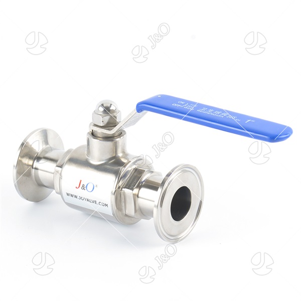 Sanitary Stainless Steel Manual Direct Way Clamped Ball Valve